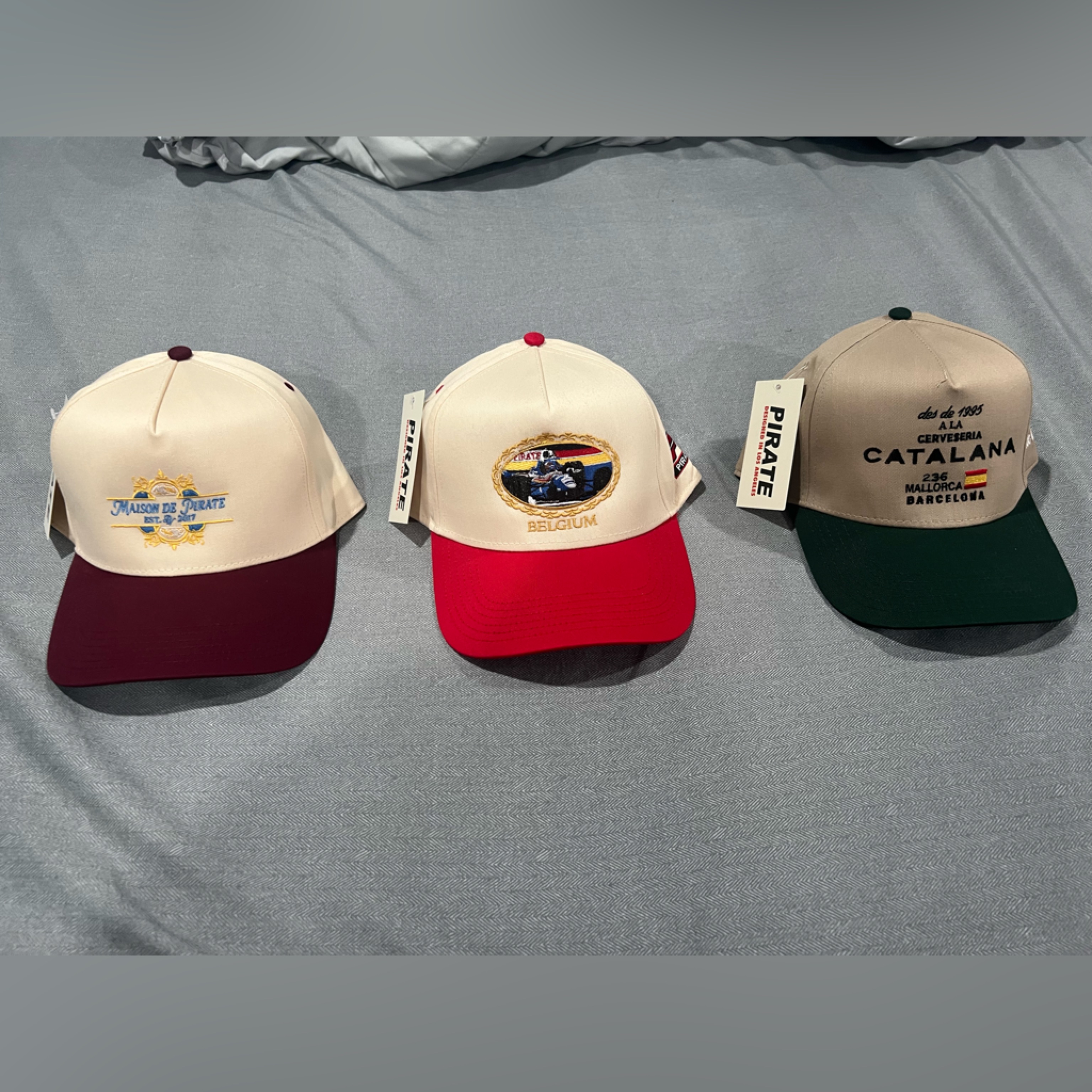 Mens Pirate Brand Hats Pack Of 3